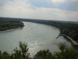 Слияние Моравы и Дуная